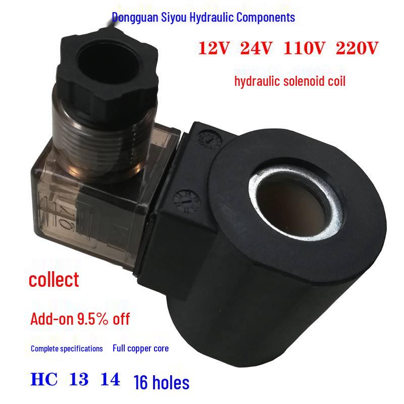 Hydraulic Solenoid Valve: DC24V/AC220V Coil Cartridge with HC Inner Hole 13141620