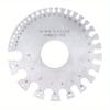 Round Wire Gauge, Stainless Steel Wire Thickness Measurer Tester Ruler Diameter Tool - Metric/Imperial