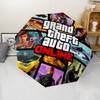 1pc GTA Umbrella, Sun Protection, And UV Shielding. It Has Eight Sturdy Ribs for Outdoor Use And Perfect As a Holiday Gift
