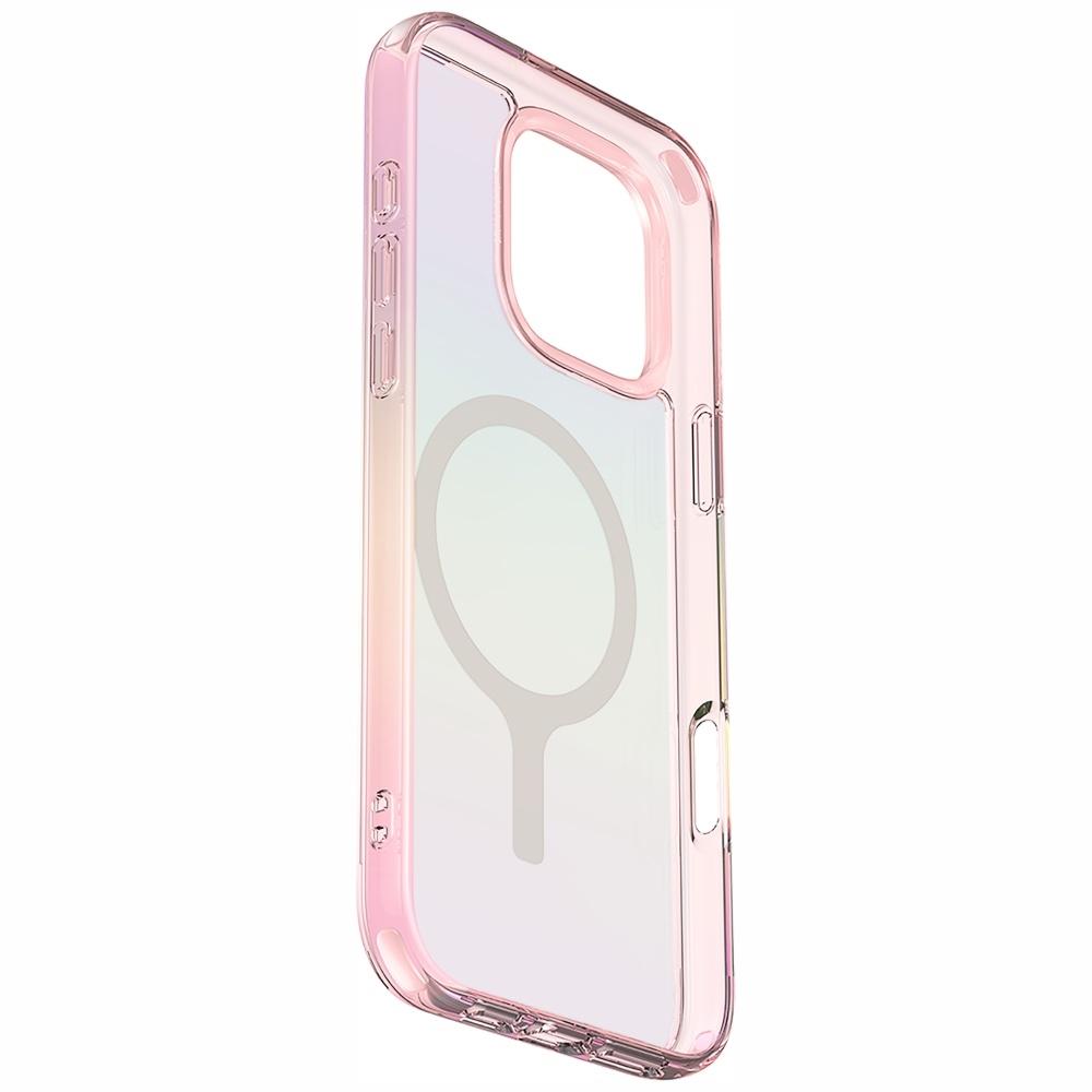 Etui do iPhone 16 Pro Max UNIQ Magclick Charging Różowe
