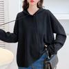 Felpa con cappuccio da donna MOKANA, elegante, a maniche lunghe, MKNJD3481