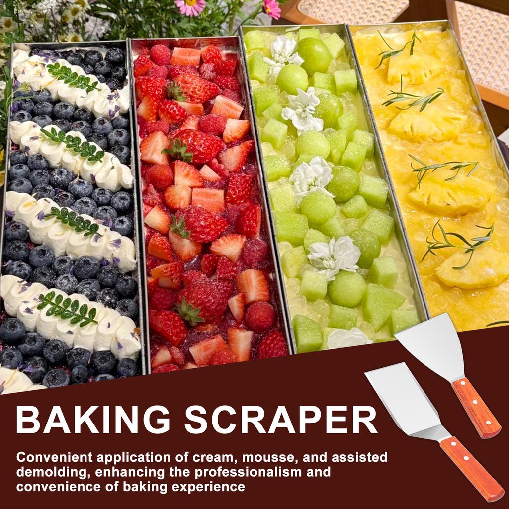 Kitchen Rectangular Cake Mold Cheesecake Pans Toast Mould for Chocolate Dessert Mousse DIY Baking Supplies Cake Bakeware Pans