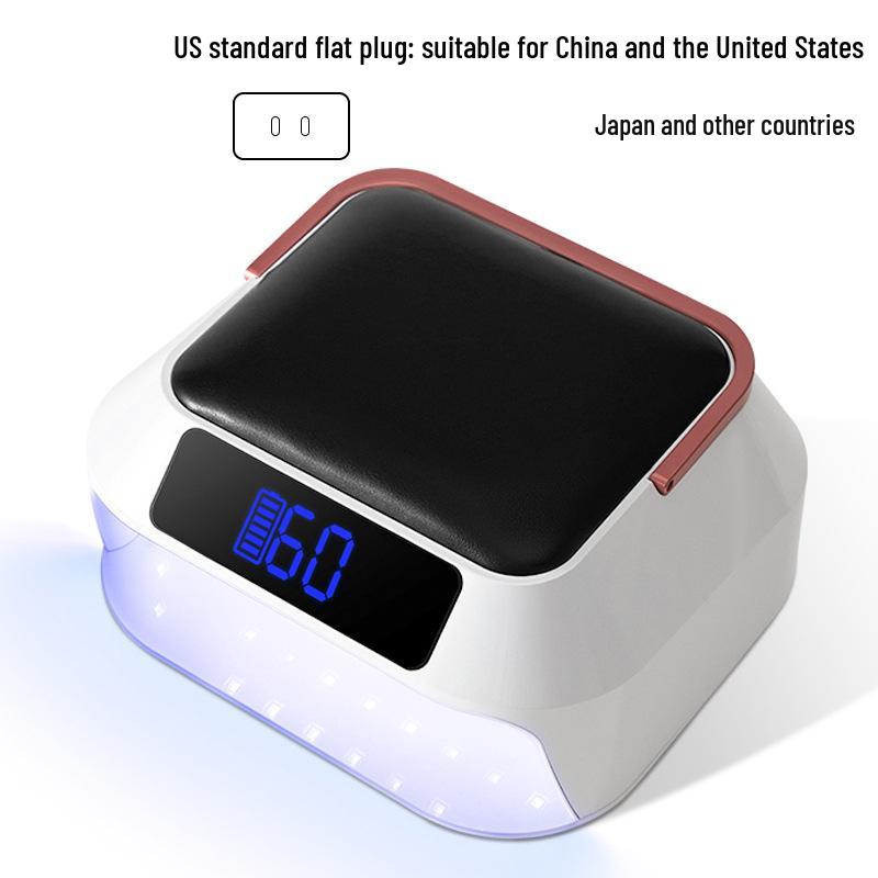 

218 Вт Двухэкранная Быстросохнущая Ручная Лампа для Ногтей и Аппарат для Светотерапии