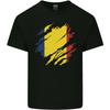 Torn Chad Flag Chadian Day Football Mens Light Cotton T-Shirt Unisex T-Shirt