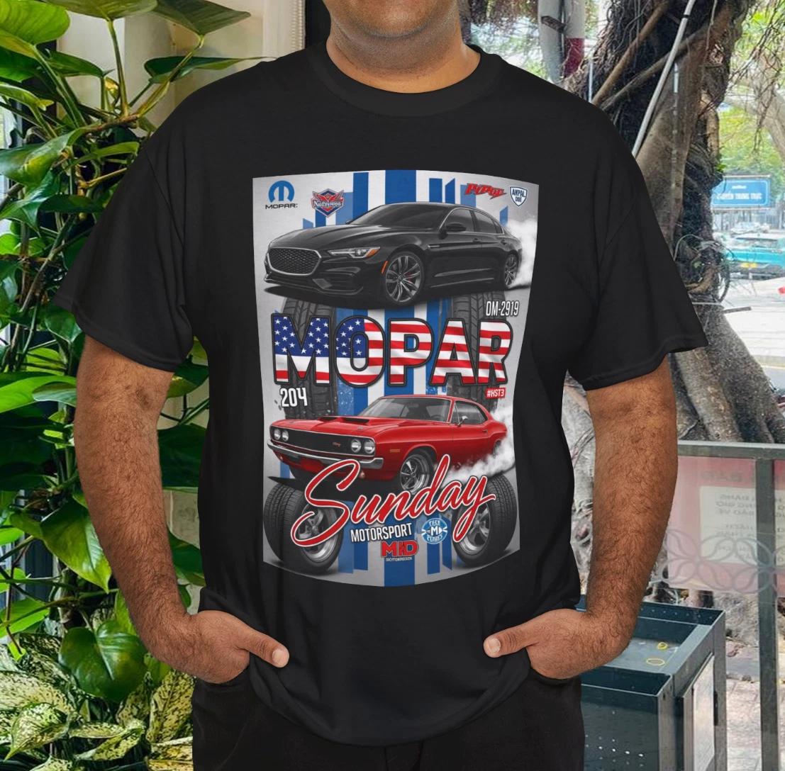 Mopar 2015 Racing Graphic Print T-Shirt New S