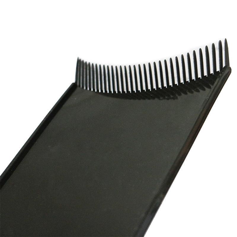 Professional Salon Hair Dyeing Board Highlight Plate Coloring Brush Comb Swatch Board Barber Hairdresser Styling Tools