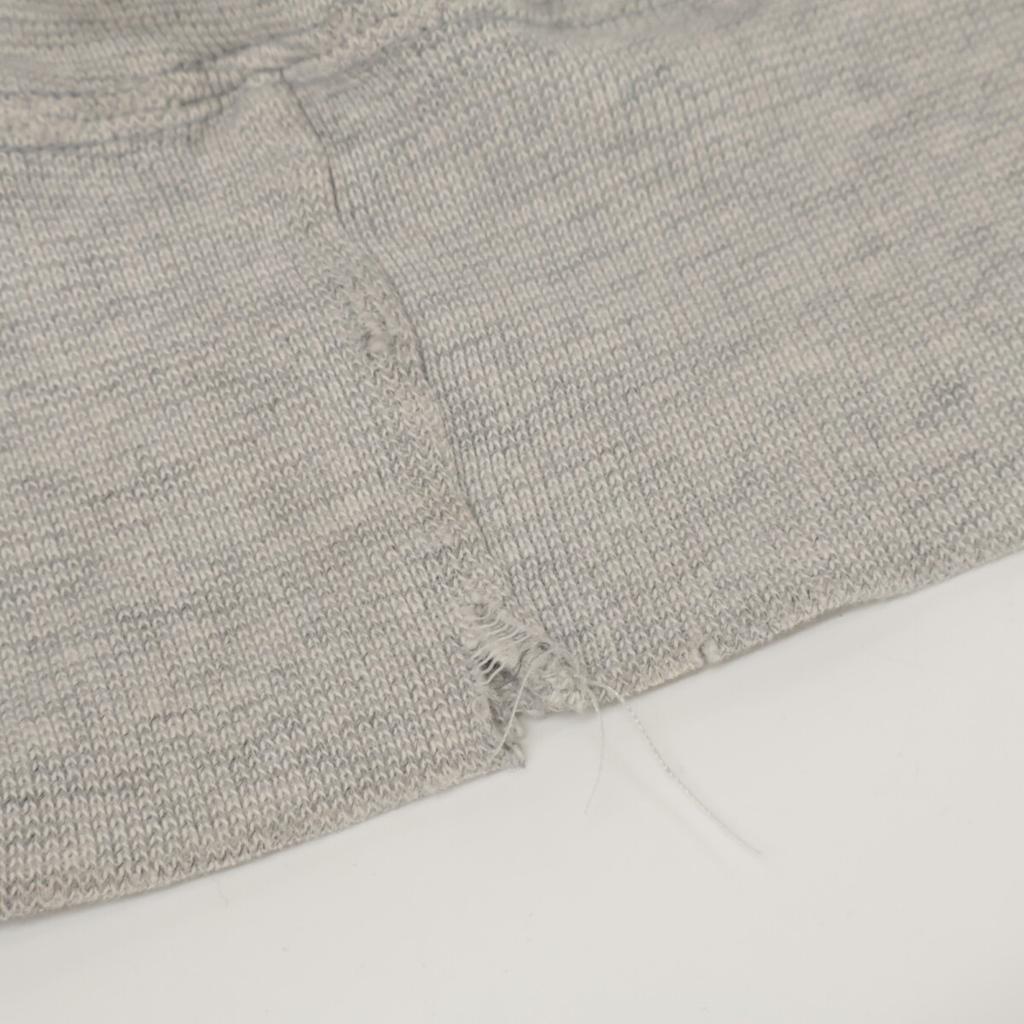 Champion 80'ler USMA Ters Dokuma ön V sweatshirt/üst M griKullanılmış