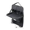 SEIWA Car Supplies Rear Seat Table Soft Seat Back Tray WA143 Rear Tray Large Wide Size Cloth Fabric Multifunctional Storage Pocket Tissue Cover Drink