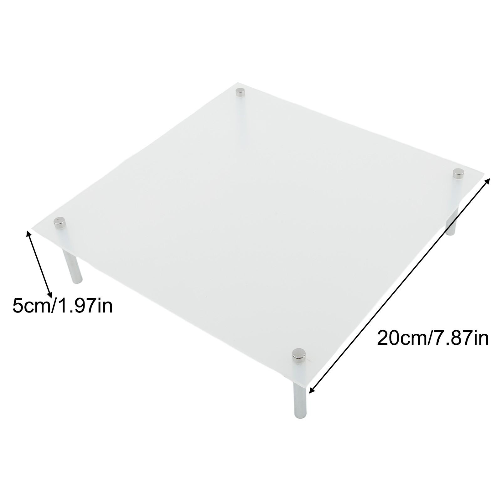 

Подставка для торта 15см/20см/25.4см/30см 2мм толщина акриловая прозрачная подставка для кексов Medium size 20cm