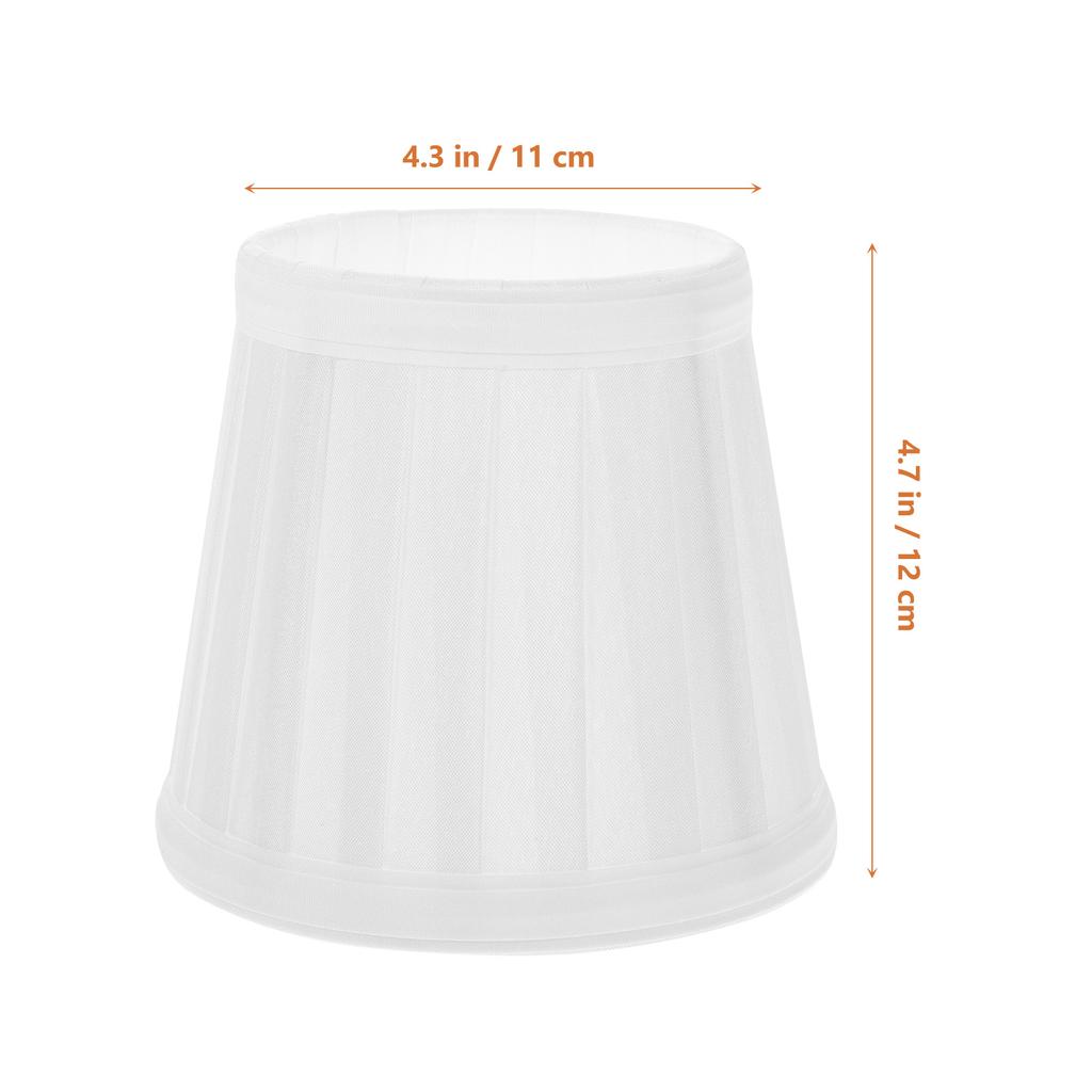 Fabric Iron Lamp Shade for Table Floor Wall Lights Removable Desk Lampshade Home Hotel Bedroom Study Decor Replacement