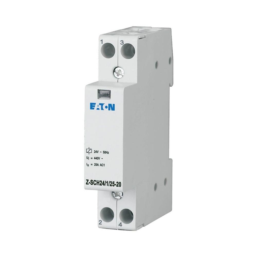 Installation Contactor Z-SCH 1MU 24VAC 2Z Z-SCH24/1/25-20