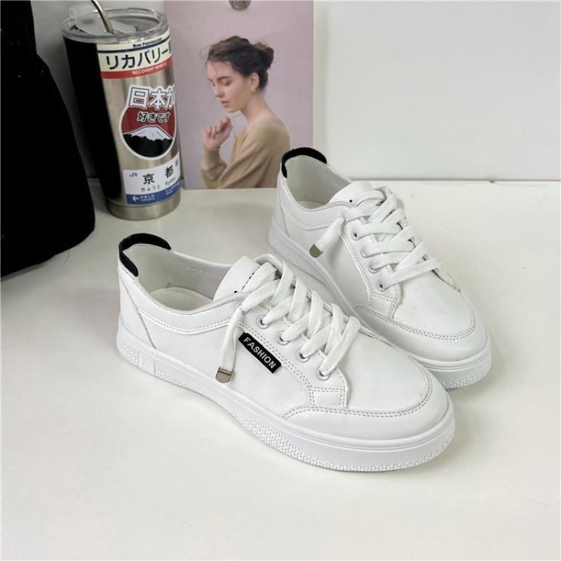 Fashion 2024 Women Sneakers Vulcanize Shoes Spring Autumn Breathable Flats Solid Color Mesh Shoes Young Woman Casual White Shoes
