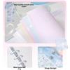 Frosty Series PVC Notebook Portable Loose-leaf Schedule Book Creative Diary Book  Student