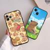 Cartoon  Capybara Case for Samsung Note 20 10 S25 Plus Ultra Lite FE A11 A26 A51 A52 A53 A56 A70 A71 A72 A73 M20 M30 M21 M31 M51