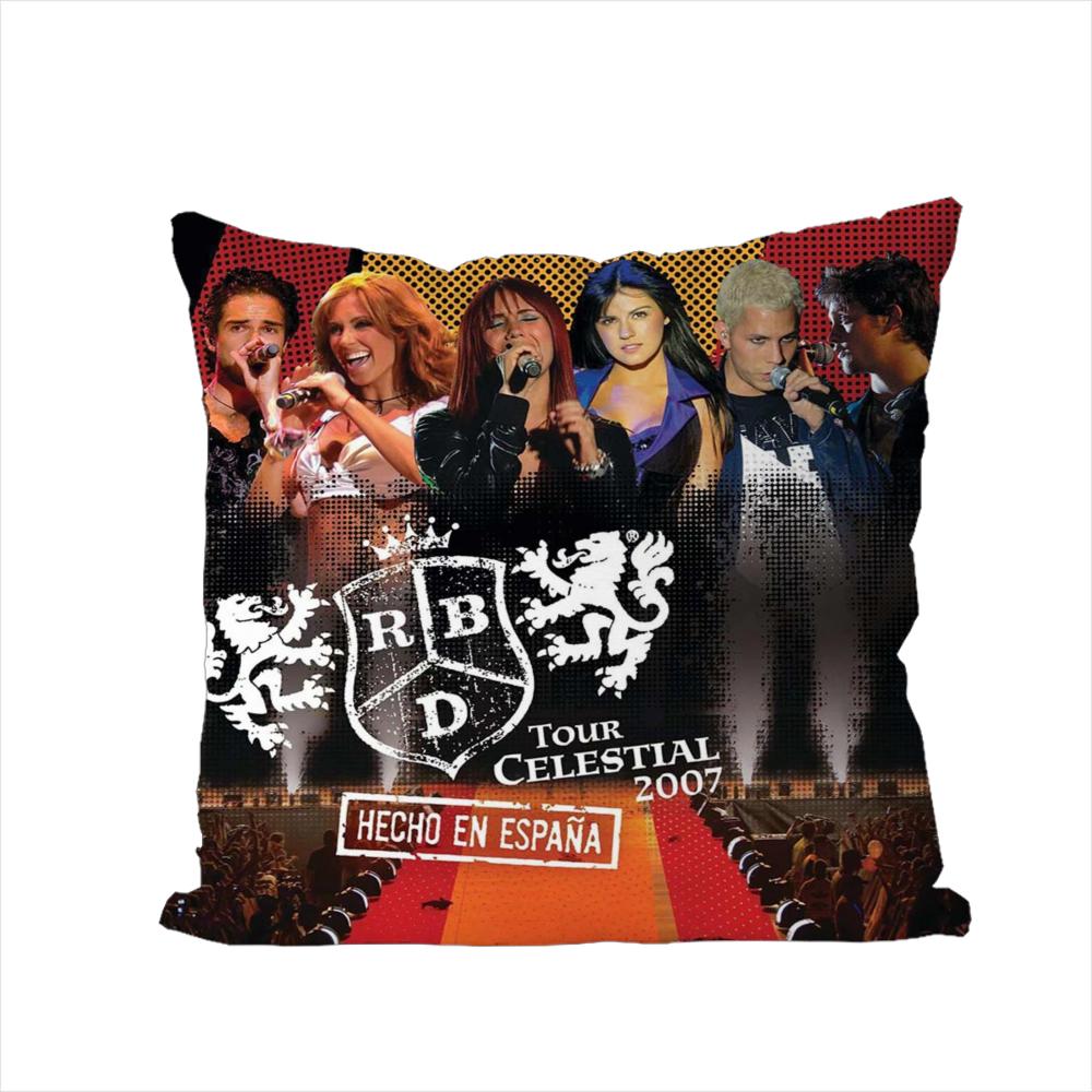 Band RBD Autumn Pillow Case For Car Sofa Decorative Home Doublesided Print Plush Square Throw Pillow Cushion Cover