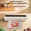 Vacuum Sealer Machine with Vacuum Seal Bags 62kPa Suction Power Easy to Operate Compact Automatic Sealing Machine Bag Sealer