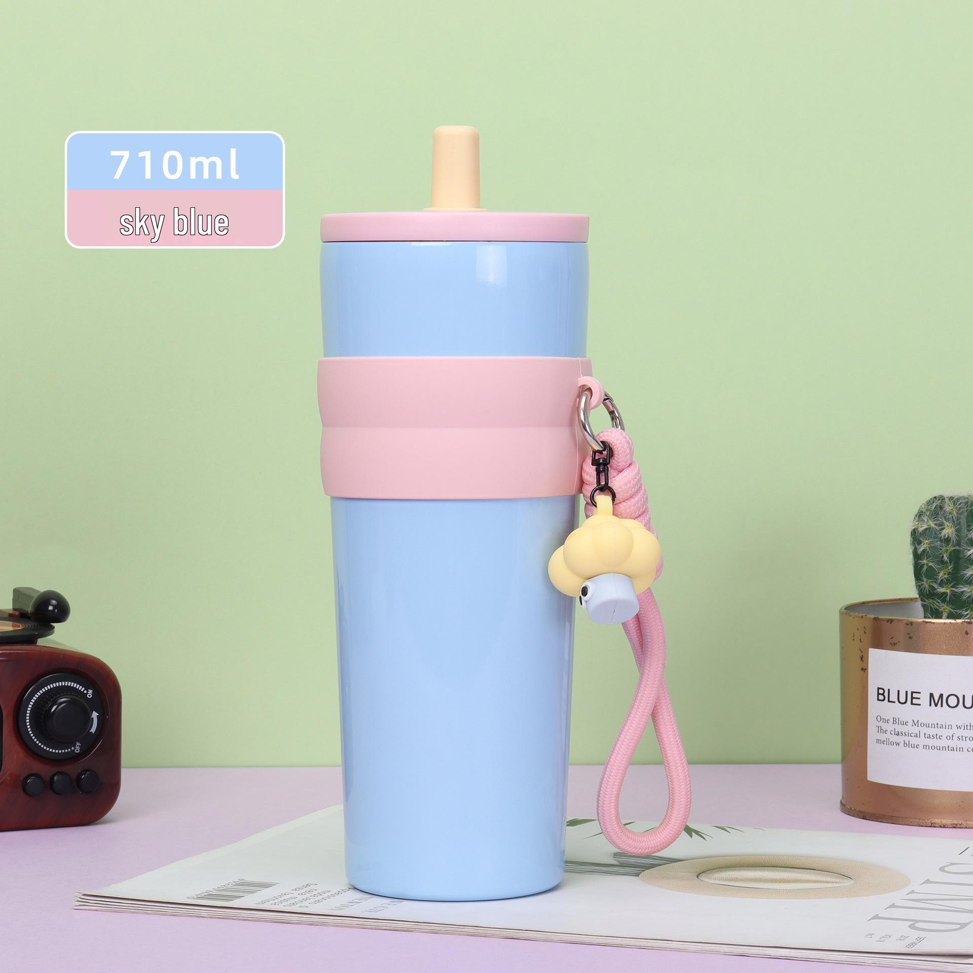 

Портативная термокружка из нержавеющей стали 316 с ручкой 710ml