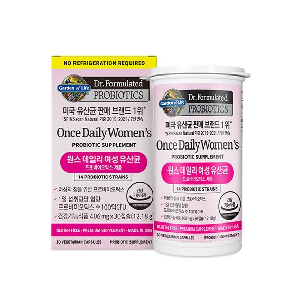 

Garden Of Life Doctor Formulated Once Daily Women S Lactobacillus 30 Capsules