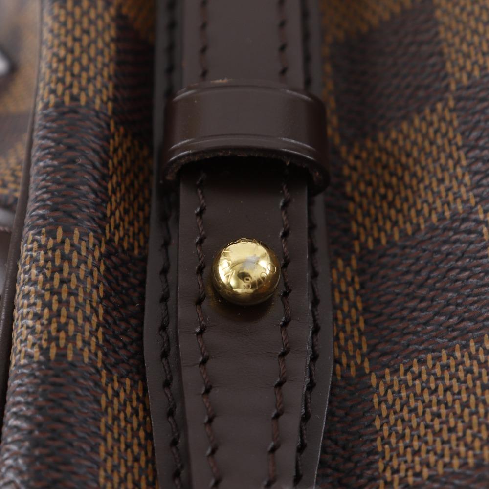 LOUIS VUITTON Rivington PM Tote Bag N41157 Brown Damier canvas Women Used