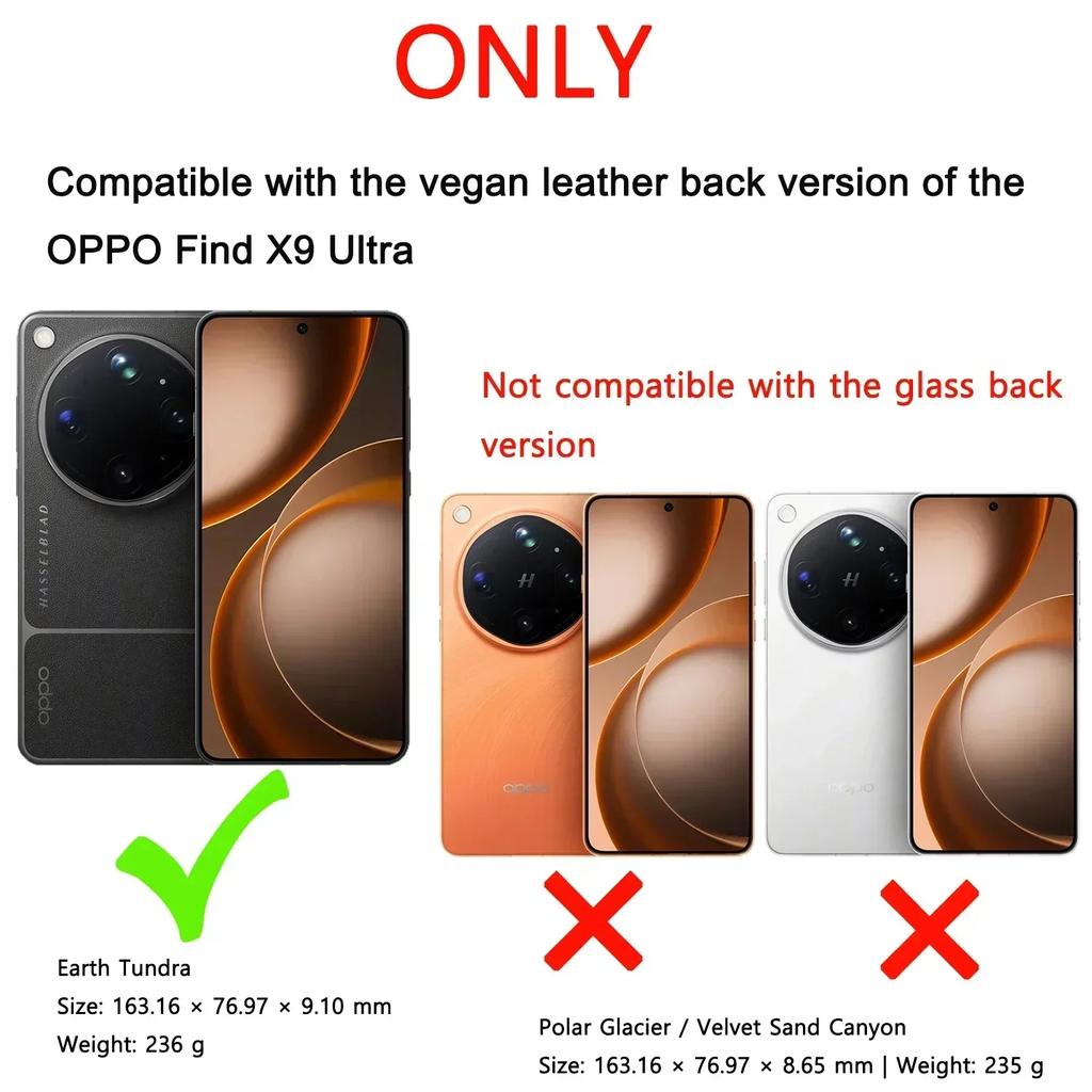 For OPPO Find X9 Ultra Vegan Leather Edition Case Aramid Carbon Fiber Case Magnetic MagSafe Ultra Thin Lightweight Cover