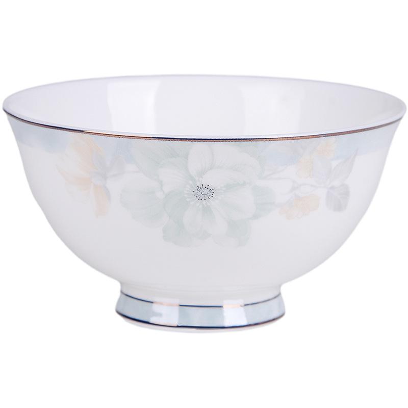 New Chinese Bone China Tableware: Bowls, Plates, and Dishes for Housewarming