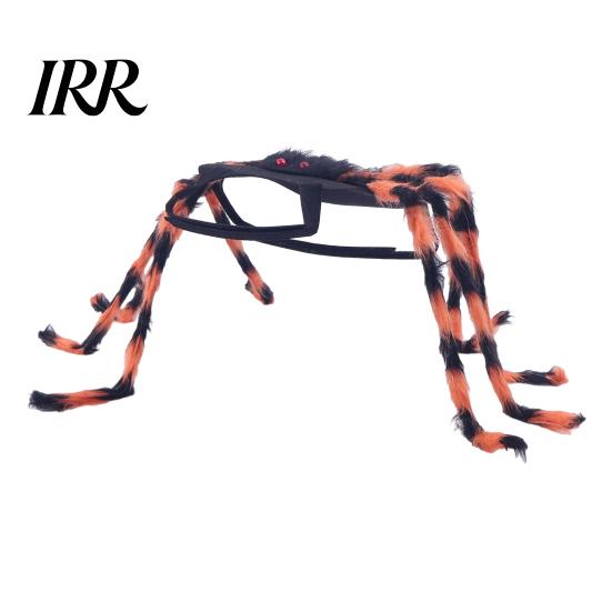 Skin-friendly Pet Clothing Halloween Spider Costume for Dog Cat, Hairy Soft Dogs Dress Up Outfit Party Accessory, Festival Bendable Legs