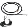 1pc Motorcycle 1200mm/2300mm Tube Brake cable Hydraulic Oil Hoses Banjo pipe Fit For city Harley Electric Scooter Scooter Partse
