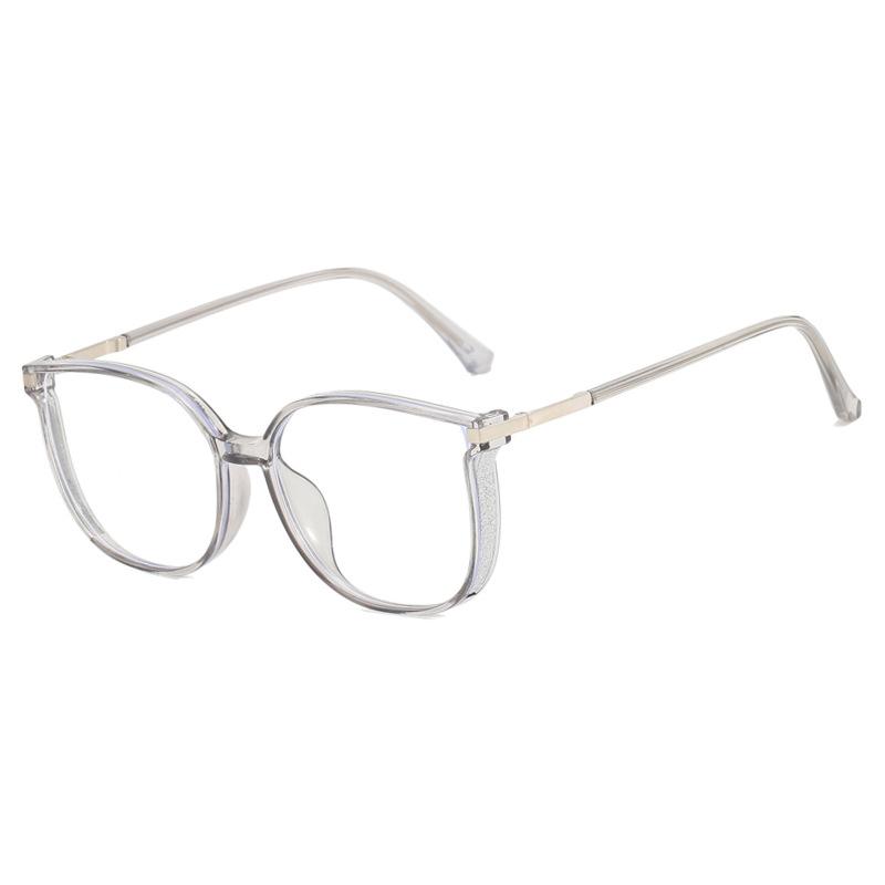 Anti-blue Light Glasses Square Metal Eyewear Women Men Large Frame Luxury Eyeglas Blue Light Blocking Man Lady Computer Eyeglas
