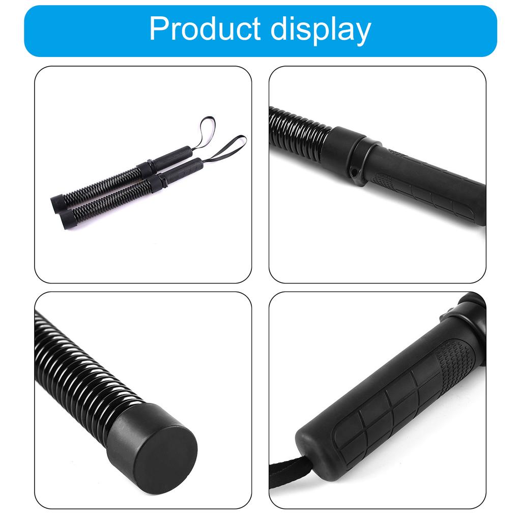 2 buc. frânghii de antrenament pentru exerciții, tije cu arc de înlocuire, frânghii portabile de luptă, instrument de antrenament pentru forța, echipament de gimnastică de acasă