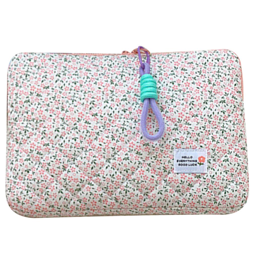 Fashion Floral Laptop Sleeve Slim Computer Bag Cover 11/14/15" Computer Practical Notebook Pouch Laptop Bags Lightweight