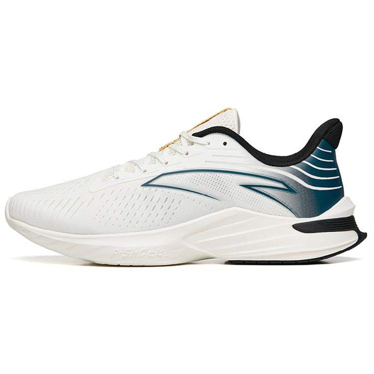 

New Anta DuCi1 Breathable Lightweight Low-Top Running Shoes Men s White Black Green 112235521-3 40
