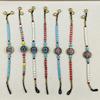Bracciale Intrecciato con Perline Etnico Retrò Fatto a Mano - Accessorio Artistico e Versatile in Stile Cinese