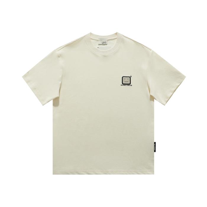 New Summer Simple Round Neck Short-sleeved T-shirt for Men