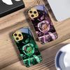 Crystal For Apple Green For IPhone 16 Pro Max 15 P ro 14 13 Plus 12 Mini 11Pro Max XS Max XR Golden tempered glass phone case