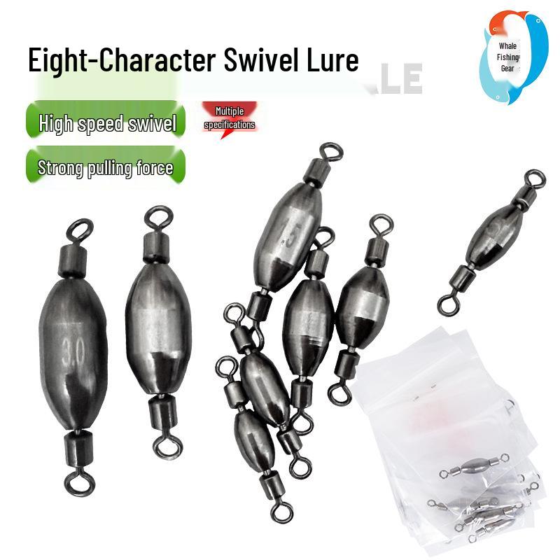 Никелевый сплав грузила с высокоскоростным вертлюгом для морской рыбалки 0.3