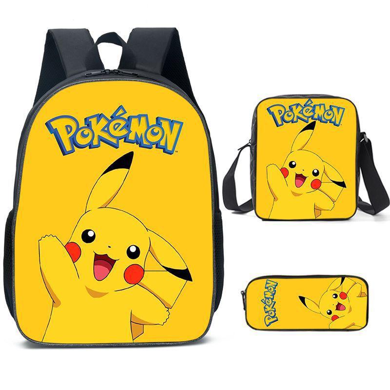 Primary And Secondary School Students Schoolbag Cartoon Backpack Breathable And Wear-Resistant Children'S Backpack Satchel Pencil Bag Set