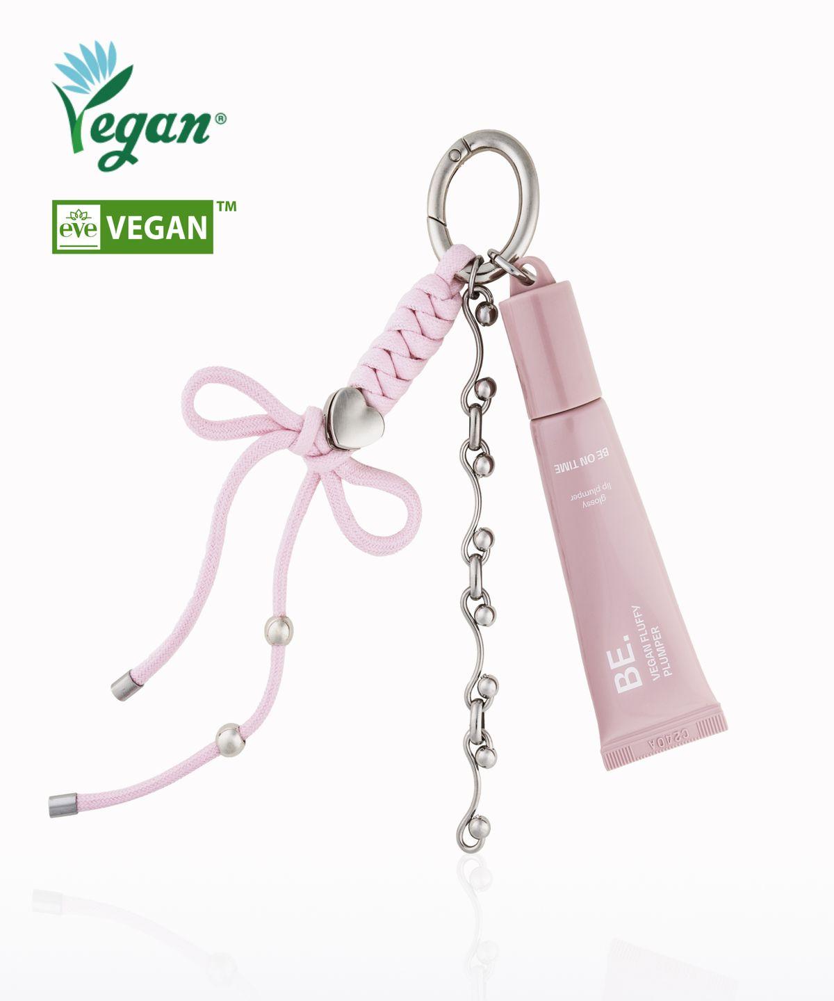 Vegan Fluffy Plumper Keyring 10g (01 Sheer Rosy / 02 Mellow Peach)
