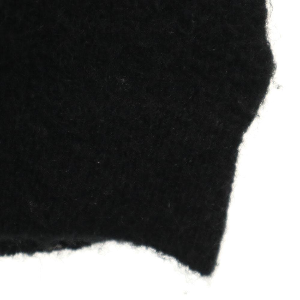 NEIL BARRETT Mohair Blend Long sleeve Skinny Fit sweater XS black knit Men's Used