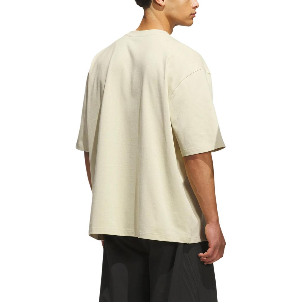 adidas Basketball Single Jersey Loose Knit Round Neck Basketball Short Sleeve T-Shirt Unisex Tops KR2095