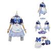 Genshin Impact Sangonomiya Kokomi Maid Cosplay Costume For Role Play And Halloween