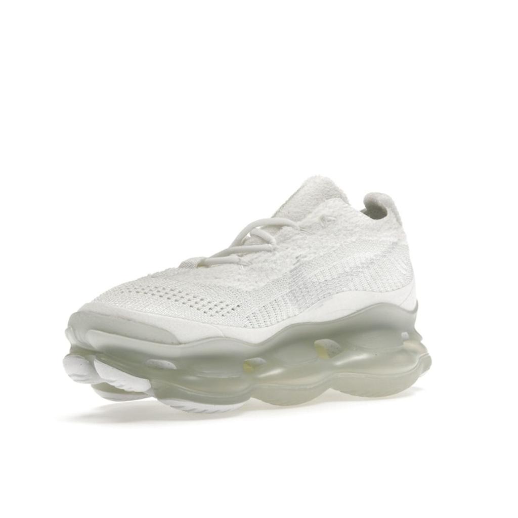 Nike Air Max Scorpion Flyknit Bílá Fotbalově šedá Dámské Tenisky Čistě platinová DJ4702-100