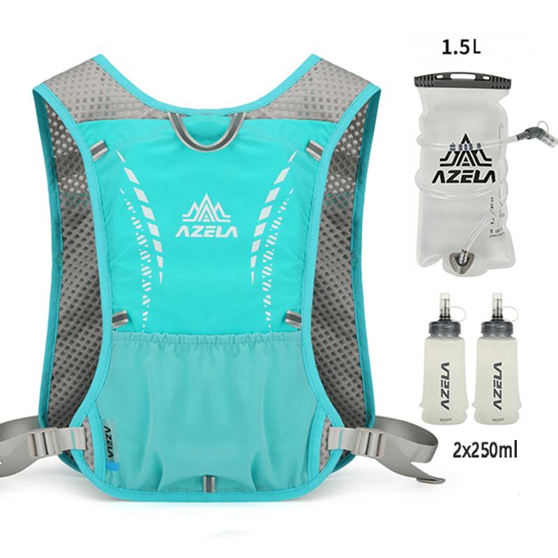 Outdoor Trail Running Backpack Ultralight Women Men Running Race Hydration Vest Marathon Bicycle Bag for Marathon Hiking Cycling