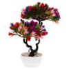 1Pcs Compact Simulation Bonsai Ornament Fake Plant Pot for Living Room Office Desk Decor Small Exquisite Lifelike Artificial
