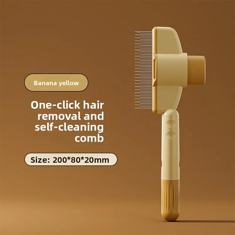 Haustierbedarf Hunde-Pflegebürste, Tierhaarentferner für Katzen und Hunde, Katze Welpe Fellbürste für den Heimgebrauch, Haustierpflege-Zubehör