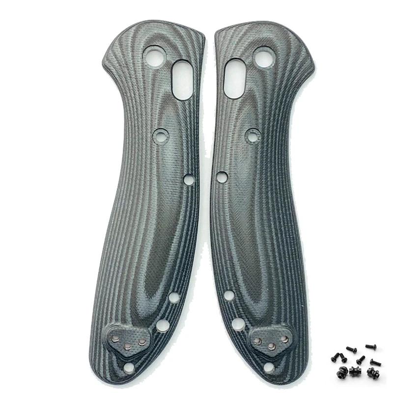 DIY Nakładki na rękojeść Materiał kompozytowy G10 Ręcznie robione Części narzędziowe Domowe Ręczne Nóż motylkowy BM 550 / 551 Rękojeść ze śrubami wału wsporczego Akcesoria