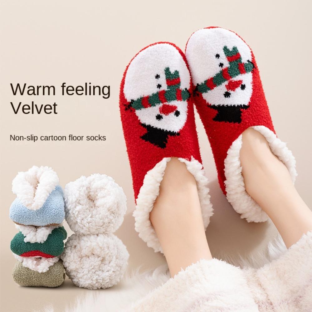 Winter Warm Thermal Socks Soft Slipper Socks New Home Sleeping Socks  Home