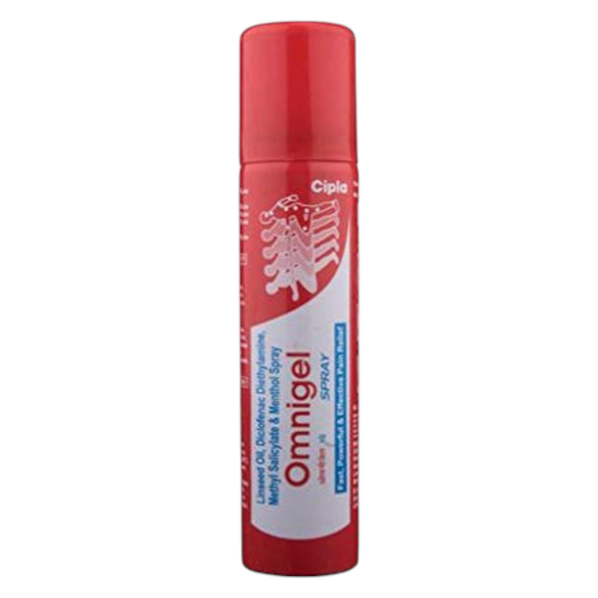 

Omnigel Pain Relief Spray 20g Bottle With Fast Absorption For Muscle Aches Joint Discomfort And Daily Recovery Support