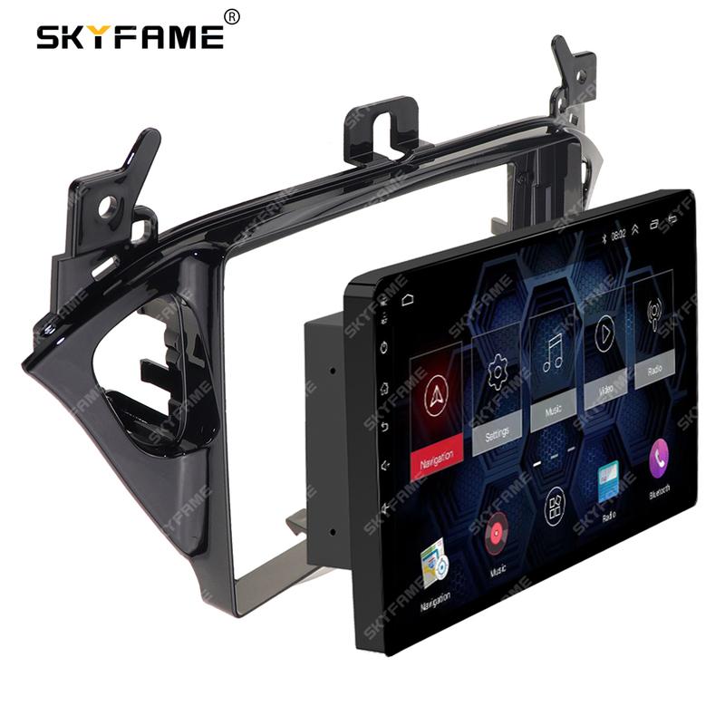 SKYFAME Car Frame Fascia Adapter Canbus Box Decoder Android Radio Dash Fitting Panel Kit For Opel Corsa Adam