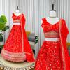 Lehenag Choli Party Wedding Wear Dress Indian Pakistani Lehenga Dupatta Set