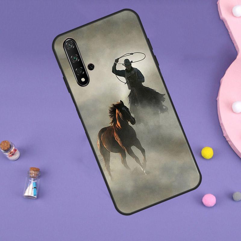Extreme Sport Rodeo Cowboy For Huawei Nova 5T 9 10 SE 7i 8i 11i 12i Y60 Y61 Y70 Y72 Y73 Y90 Y91 P20 P40 P30 Lite Case